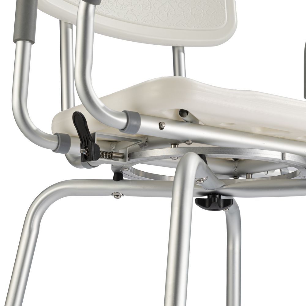 Рычаг для поворота и фиксации сиденья