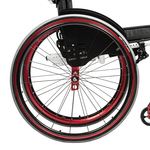 Быстросъемные задние колеса с кнопочной фиксацией